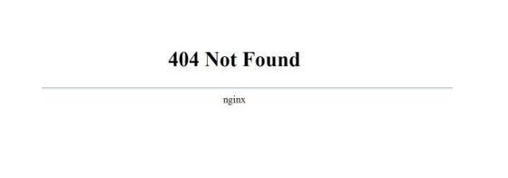 Nginx 404错误
